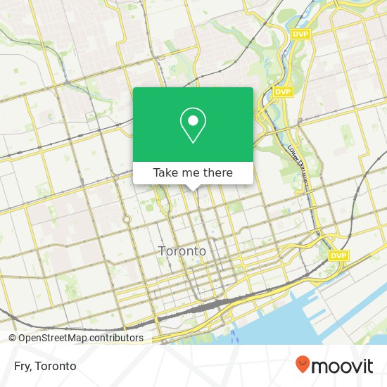 Fry, 544 Yonge St Toronto, ON M4Y 1Y8 plan