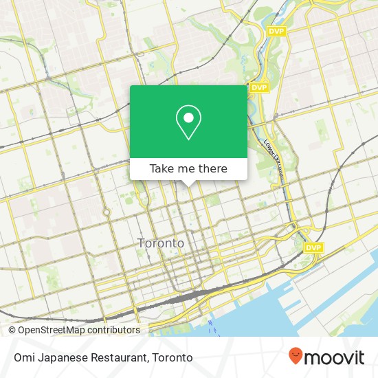 Omi Japanese Restaurant, 451 Church St Toronto, ON M4Y map