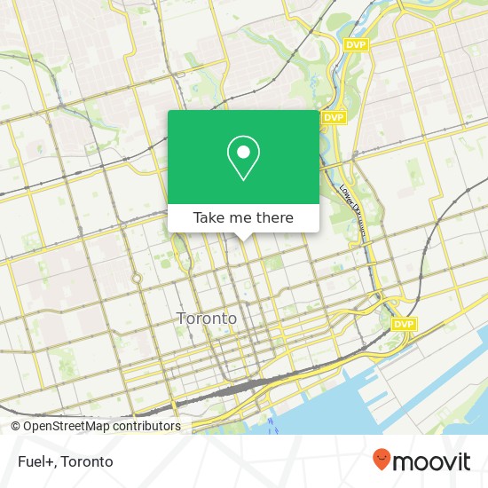 Fuel+, 471 Church St Toronto, ON M4Y 2C5 map