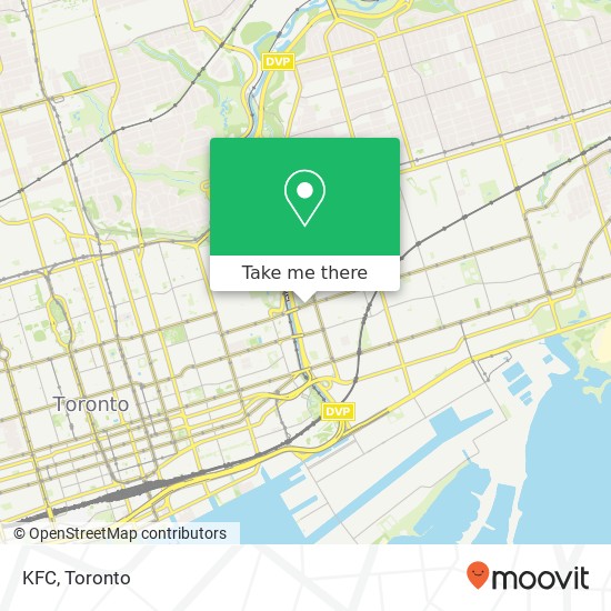 KFC, 563 Gerrard St E Toronto, ON M4M map