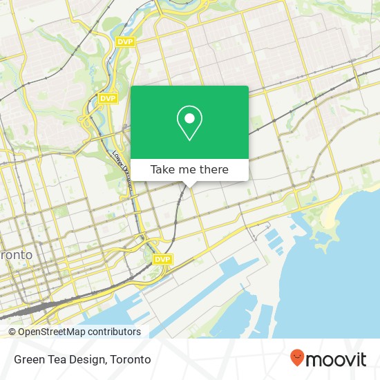 Green Tea Design, 388 Carlaw Ave Toronto, ON M4M 2T4 map