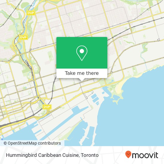 Hummingbird Caribbean Cuisine, 1276 Queen St E Toronto, ON M4L map