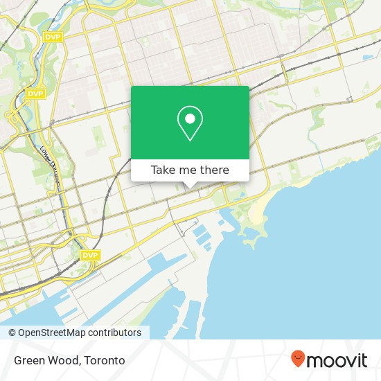 Green Wood, 1402 Queen St E Toronto, ON M4L 1C9 plan