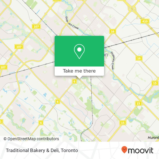 Traditional Bakery & Deli, 4 McLaughlin Rd S Brampton, ON L6Y map