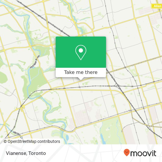 Vianense, 2411 St Clair Ave W Toronto, ON M6N map