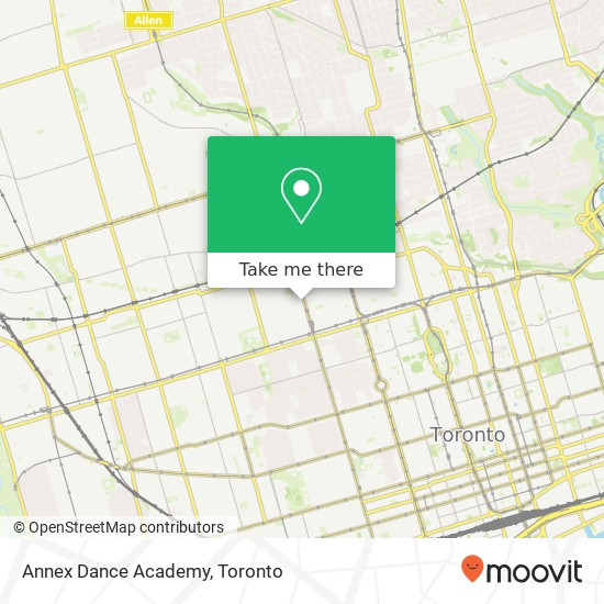 Annex Dance Academy, 942 Bathurst St Toronto, ON M5R 3G5 map