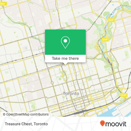 Treasure Chest, 18 St Thomas St Toronto, ON M5S map