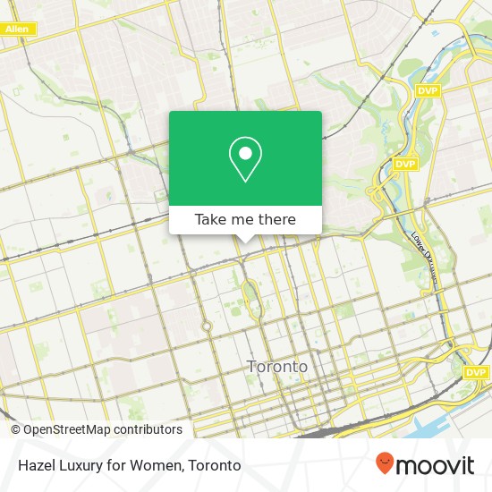 Hazel Luxury for Women, 116 Yorkville Ave Toronto, ON M5R 1C2 map