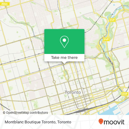 Montblanc Boutique Toronto, 151 Bloor St W Toronto, ON M5S map