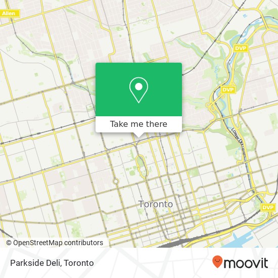 Parkside Deli, 146 Cumberland St Toronto, ON M5R 1A8 map
