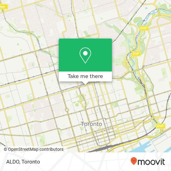 ALDO, 91 Bloor St W Toronto, ON M5S map