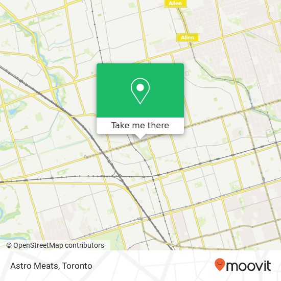 Astro Meats, 1470 St Clair Ave W Toronto, ON M6E 1C6 map