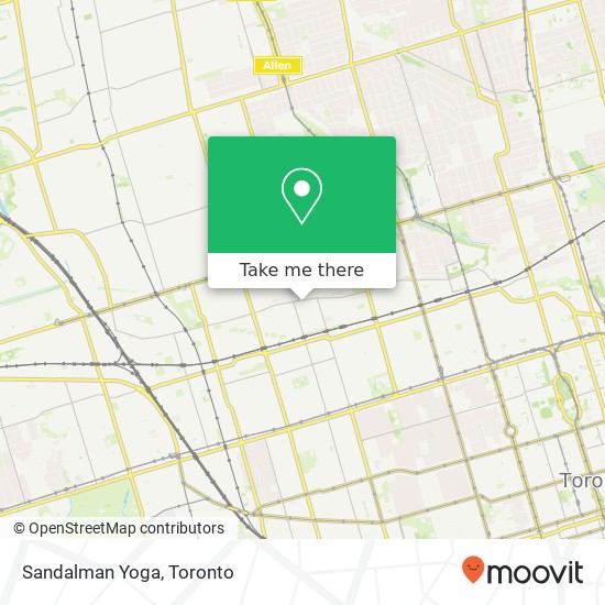 Sandalman Yoga, 1181 Davenport Rd Toronto, ON M6H 2G6 map