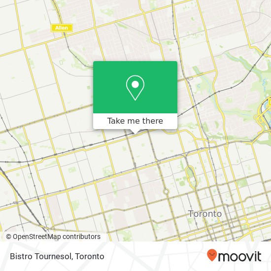 Bistro Tournesol, 406 Dupont St Toronto, ON M5R map