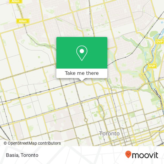Basia, 161 Dupont St Toronto, ON M5R 1V5 map