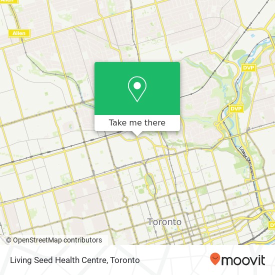 Living Seed Health Centre, 179 Avenue Rd Toronto, ON M5R 2J2 map
