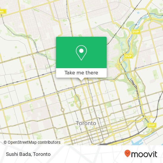 Sushi Bada, 60 Yorkville Ave Toronto, ON M4W 0A4 map