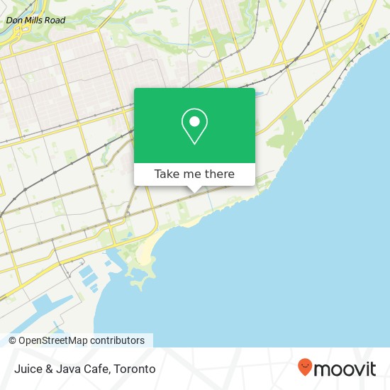 Juice & Java Cafe, 2102 Queen St E Toronto, ON M4E 1E2 map