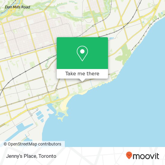 Jenny's Place, 2195 Queen St E Toronto, ON M4E 1E5 map