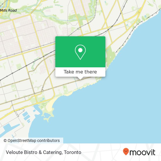 Veloute Bistro & Catering, 2343 Queen St E Toronto, ON M4E 1H2 map