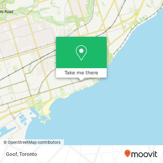 Goof, 2379 Queen St E Toronto, ON M4E 1H5 map