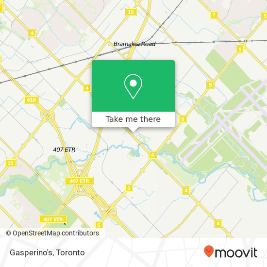 Gasperino's, 1510 Drew Rd Mississauga, ON L5S 1W7 map