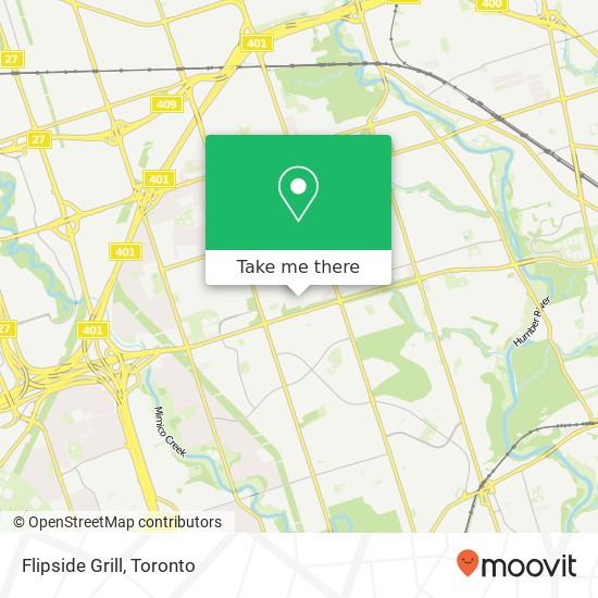 Flipside Grill, 250 Wincott Dr Toronto, ON M9R map