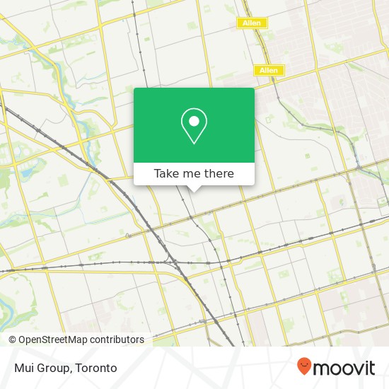 Mui Group, 138 McRoberts Ave Toronto, ON M6E 4P5 plan
