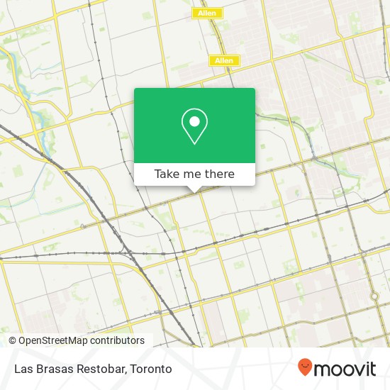 Las Brasas Restobar, 1201 St Clair Ave W Toronto, ON M6H map