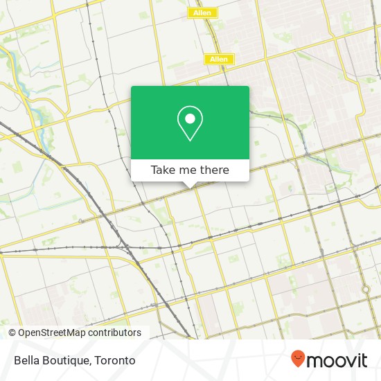 Bella Boutique, 1197 St Clair Ave W Toronto, ON M6H map