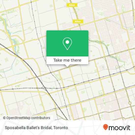 Sposabella Ballet's Bridal, 1202 St Clair Ave W Toronto, ON M6E plan