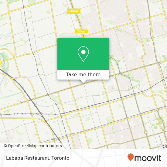 Lababa Restaurant, 954 St Clair Ave W Toronto, ON M6E map