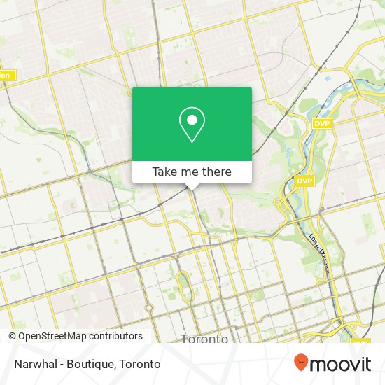 Narwhal - Boutique, 8 Price St Toronto, ON M4W 1Z4 plan