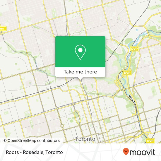 Roots - Rosedale, 1073 Yonge St Toronto, ON M4W 2L2 map