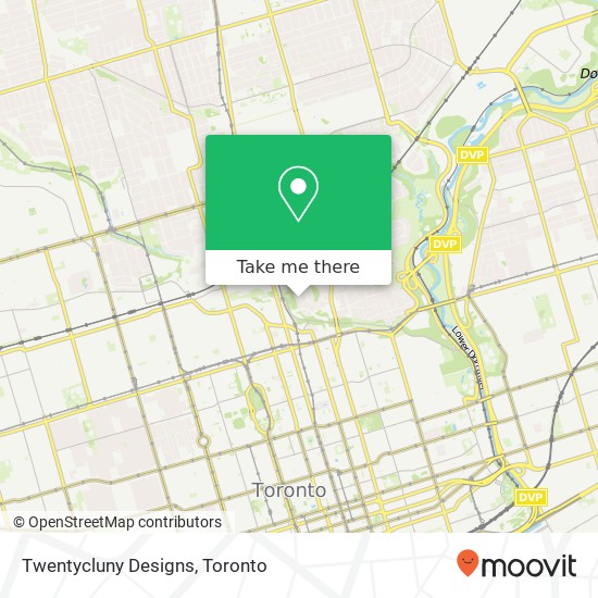 Twentycluny Designs, 20 Cluny Dr Toronto, ON M4W map