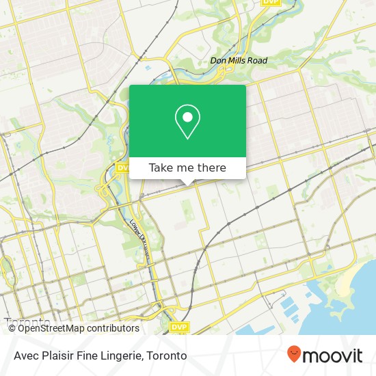 Avec Plaisir Fine Lingerie, 573 Danforth Ave Toronto, ON M4K map