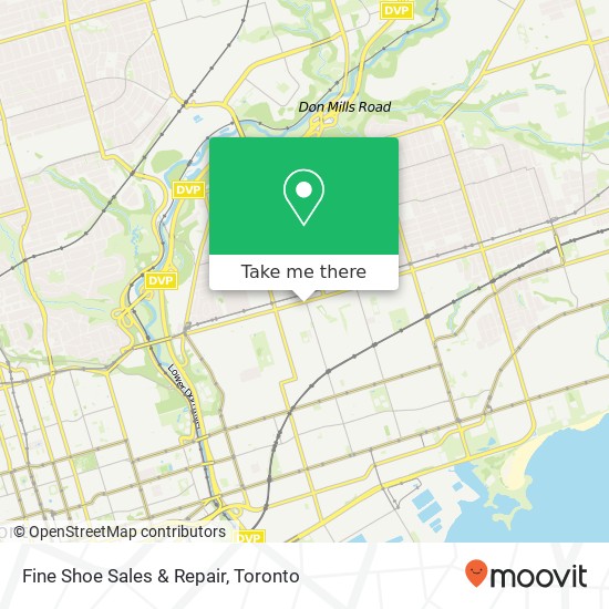 Fine Shoe Sales & Repair, 845 Danforth Ave Toronto, ON M4J 1L2 map