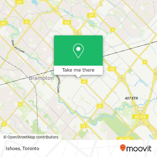 Ishoes, 109 Kennedy Rd S Brampton, ON L6W 3G3 map