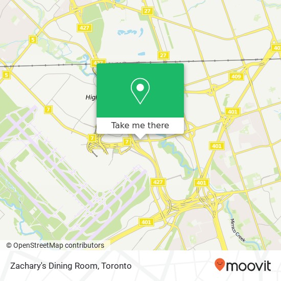 Zachary's Dining Room, 950 Dixon Rd Toronto, ON M9W map