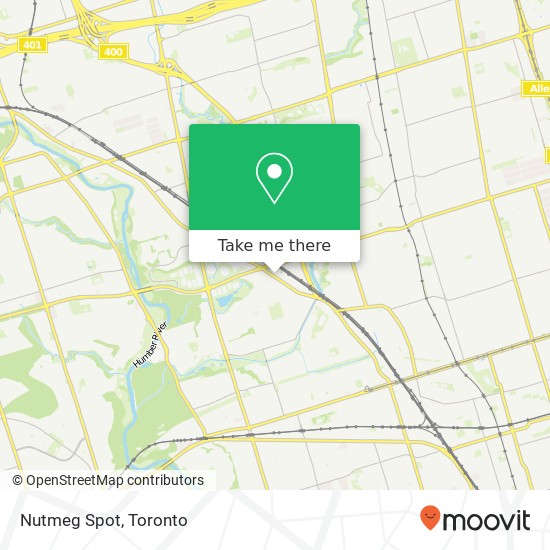 Nutmeg Spot, 1085 Weston Rd Toronto, ON M6N 3S3 map
