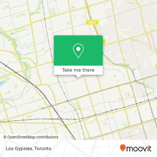 Los Gypsies, 126 Rogers Rd Toronto, ON M6E 1P7 map
