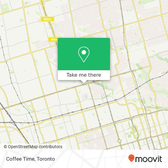 Coffee Time, 542 St Clair Ave W Toronto, ON M6C 1A5 plan