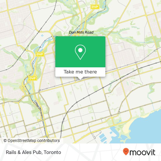 Rails & Ales Pub, 1106 Danforth Ave Toronto, ON M4J 1M3 map