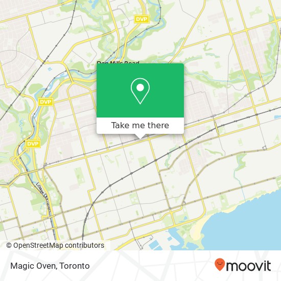 Magic Oven, 1450 Danforth Ave Toronto, ON M4J 1N4 map