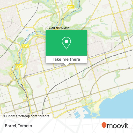 Borrel, 1333 Danforth Ave Toronto, ON M4J 1N1 map