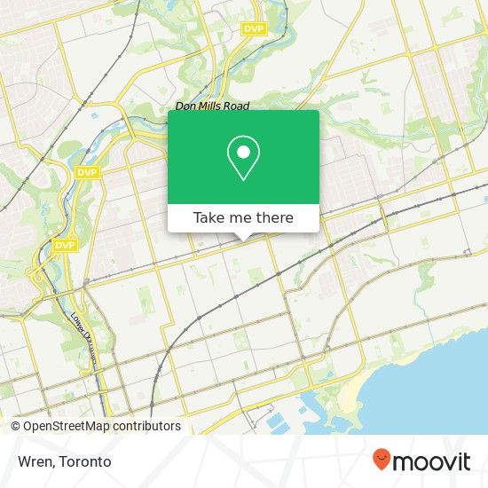 Wren, 1382 Danforth Ave Toronto, ON M4J map