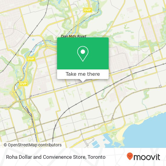 Roha Dollar and Convienence Store, 1356 Danforth Ave Toronto, ON M4J 1M9 map