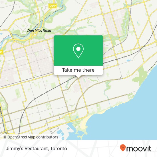 Jimmy's Restaurant, 1950 Gerrard St E Toronto, ON M4E map