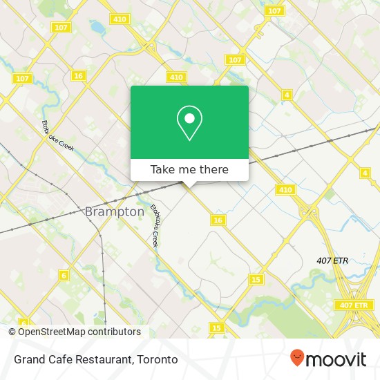 Grand Cafe Restaurant, 50 Kennedy Rd S Brampton, ON L6W 3E7 map