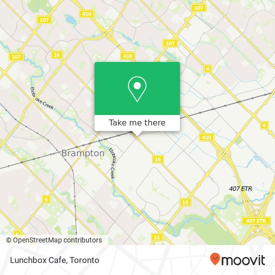 Lunchbox Cafe, 50 Kennedy Rd S Brampton, ON L6W map